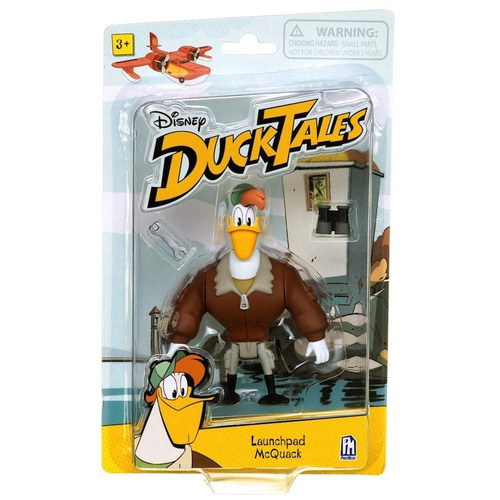 Figura Ducktales Launchpad Mcquack Capitão Boing