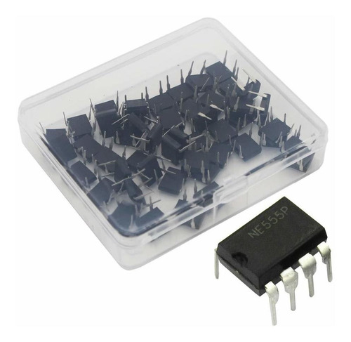 555 Chip De Temporizador Ic Ne555 Generador De Pulso Dip-8 T