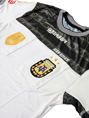 Camiseta Arbitro G3 Afa Referee - Casaca Color Blanco