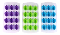 Comprar Set X 3 Hieleras Frutillas Colores Cada Una X 12 Hielos