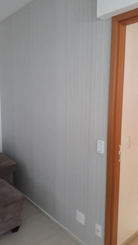 Imagem 8 de 9 de Papel De Parede Importado Lavável Textura Em Relevo 58112