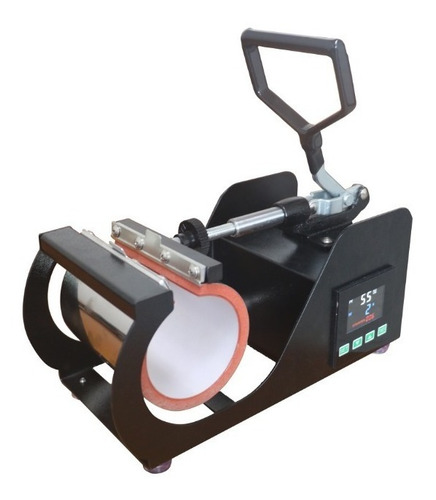 Kit Maquina De Estampar Prensa Termica Canecas Copo Caneca