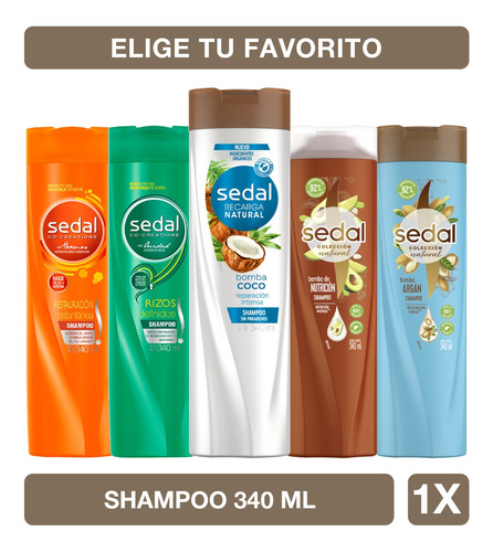 Sedal Shampoo 340ml