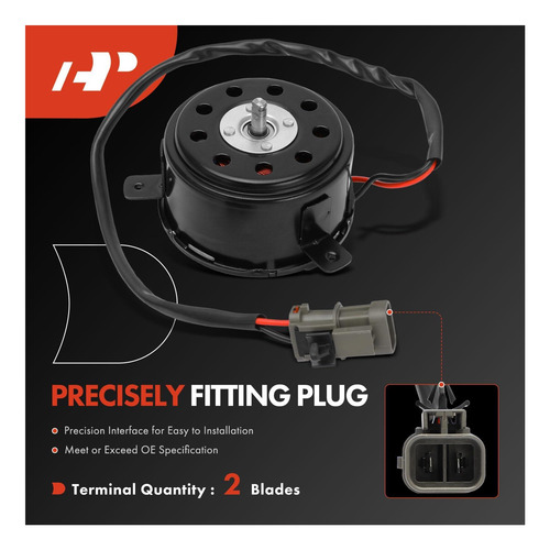 A-premium Radiator Fan Motor Compatible Con Hyundai Santa Fe