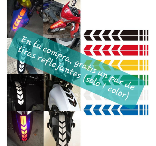 Calcomanias Stikers Italika 250z Reflejante Rin 17