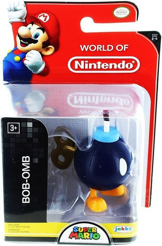 Mundo De Nintendo Super Mario Bob-omb Mini Fig