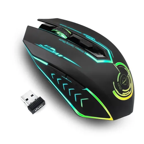 Mouse uhuru wireless gaming mercadolivre