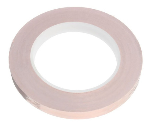 Fita De Cobre Adesiva 12mm Rl 30 Mts. P/ Blindar Guitarras