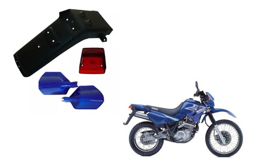 Suporte Placa Lanterna Traseira Protetor Mão Yamaha Xt 600