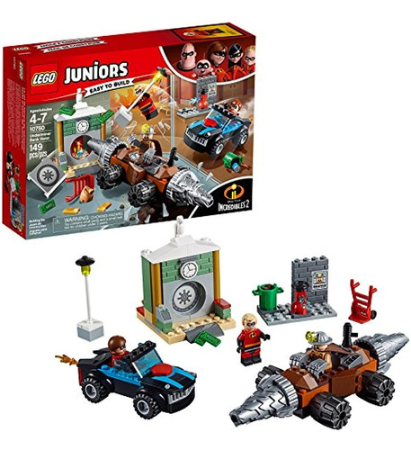 Lego Juniors Underminer Bank Heist 10760 Kit De Construccion