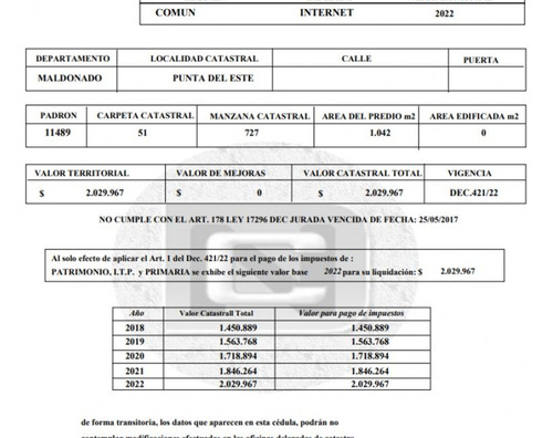 Imagen 2 de 3 de Terreno Ubicado En Zona Residencial.