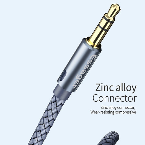 Cable Auxiliar Audio Jack 3,5mm De 1,2 Metros