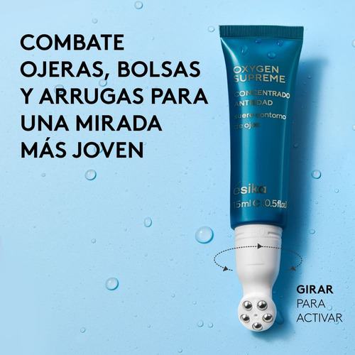 Imagen 2 de 9 de Suero Contorno De Ojos Oxygen Supreme Ésika