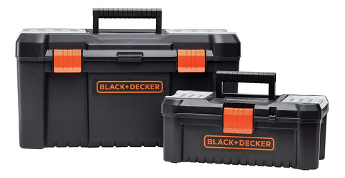 Paquete De Caja De Herramientas De Black+decker, 19 Pul...