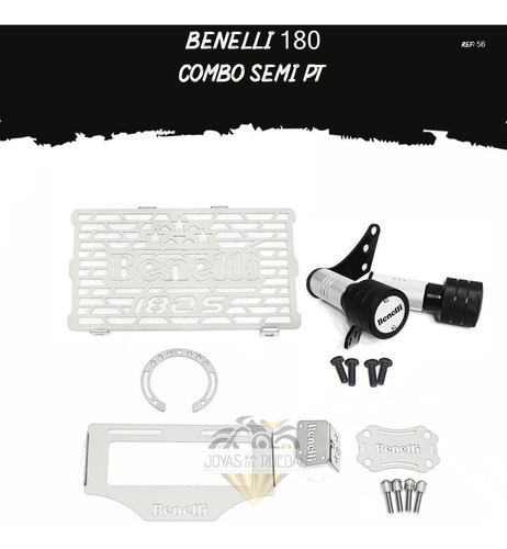 Kit Combo Semi Pt Partes Lujo Moto Benelli 180