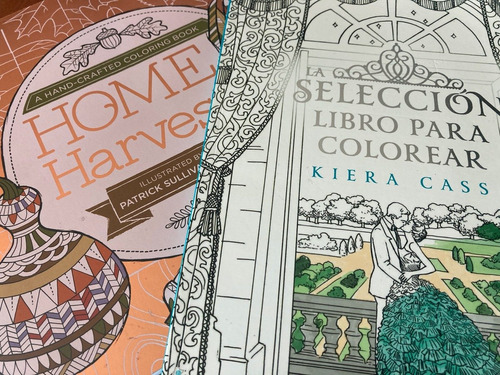 Libros Para Colorear Para Adultos. Kiera Cass. Otoño.