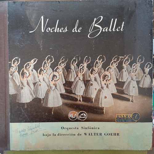 Portada Pasta Walter Goehr Orq Sinfon Noches De Ballet Pp0