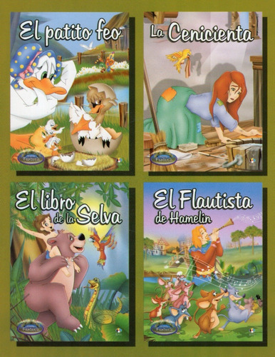 8 Cuentos Infantiles Clásicos Grandes. A Elegir. Letra Mayus