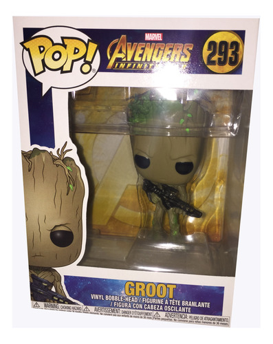 Funko Pop Marvel Movies Young Groot Avengers Infinity War