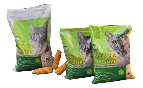 Maíz Cat 4kg -  Arena Ecológica Para Gatos - Inhibe Olores