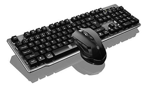 Kit de teclado y mouse gamer inalámbrico Soke-Six 43224-35818