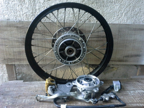 Imagem 2 de 8 de Sistema Traseiro E Roda Traseira Moto Xre 300 Original