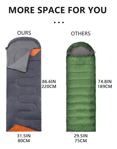 Saco De Dormir Impermeable Para Mochila - Ligero Y Cómodo
