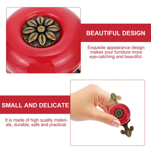 Tiradores Decorativos Para Muebles, 4 Unidades, Tiradores De