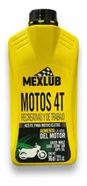 Comprar Aceite Para Motos 4 Tiempos Mexlub 946 Ml