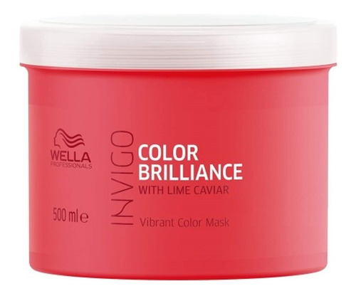 Mascarilla Para Cabello Teñido Wella Invigo Brilliance 500ml