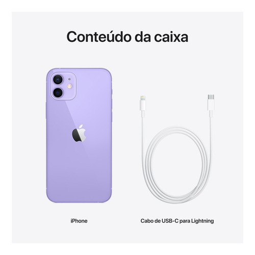 Imagem 10 de 10 de Apple iPhone 12 (128 GB) - Roxo