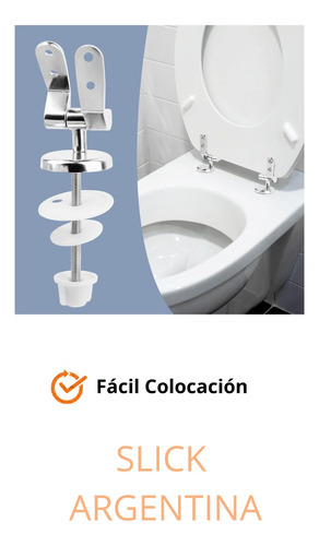 Tapa Inodoro Roca Repuesto Bisagras!!! Gris