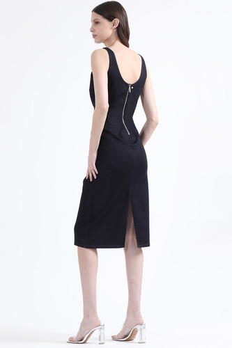 Vestido Midi, Indigo Liola