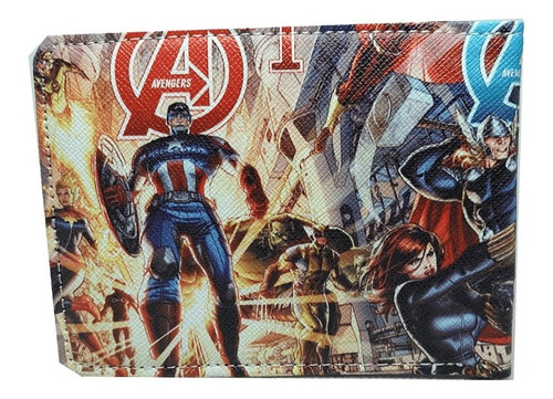 Billetera Avengers Ironman Thor Capitan America