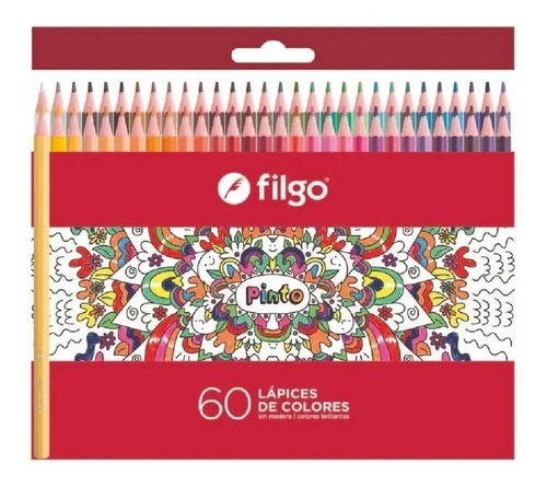 Lapices De Colores Filgo Pinto X60 Ecologicos