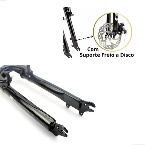 Suspensão Aro 26 Heiland Xc20 Over Freio A Disco E V-brake | Frete