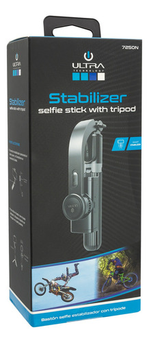 Estabilizador Selfie Stock Tripode Ultra 7250n Color Negro