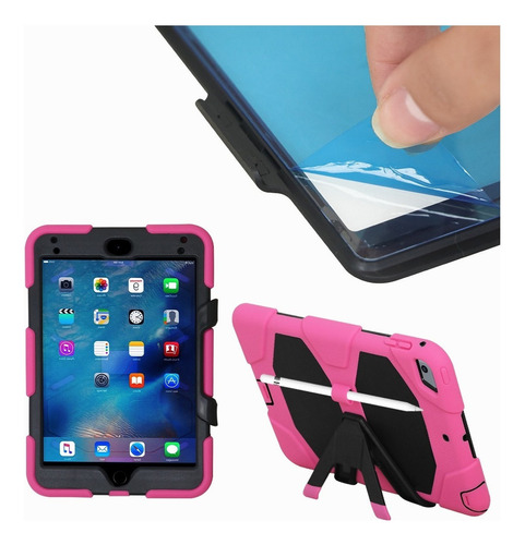 Funda Rígida Para Tablet Slim Company Para iPad Mini5/4 Color Rosa