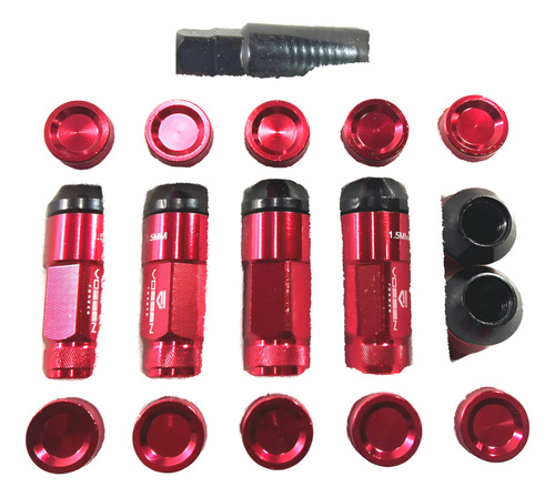 Tuercas Llantas Racing Auto Seguridad.x20 12mmx1.25 36a- T8