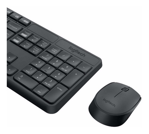 Imagen 4 de 7 de Kit Teclado Y Mouse Inalambrico Logitech Wireless Mk235