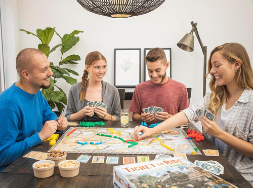 Juego De Mesa Ticket To Ride Europe: ¡embárcate En Una Avent