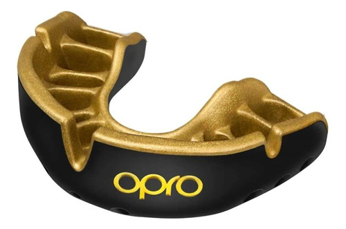 Opro Protector Bucal Deportivo Nivel De Protección 4 Gold Sabor Sin sabor