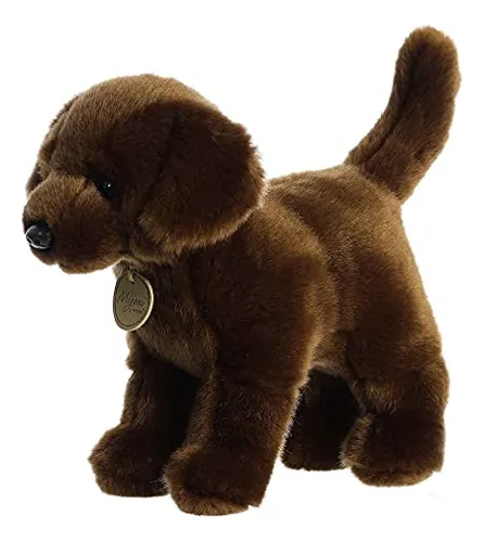 Pbs Aurora, Peluche De Labrador Chocolate De 10