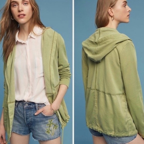 Chaqueta Anorak Olivo Postmark Anthropologie 