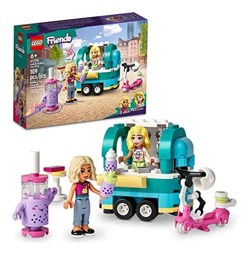 Lego Friends Mobile Bubble Tea Shop 41733, Divertido Juego D