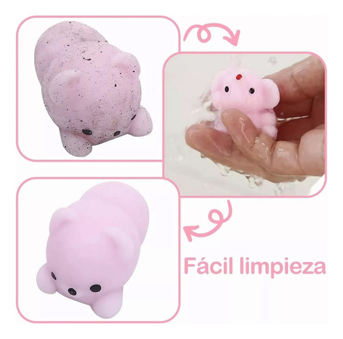 128 Escuichi Squishy Barato Kawaii Antiestres Mochi Juguete