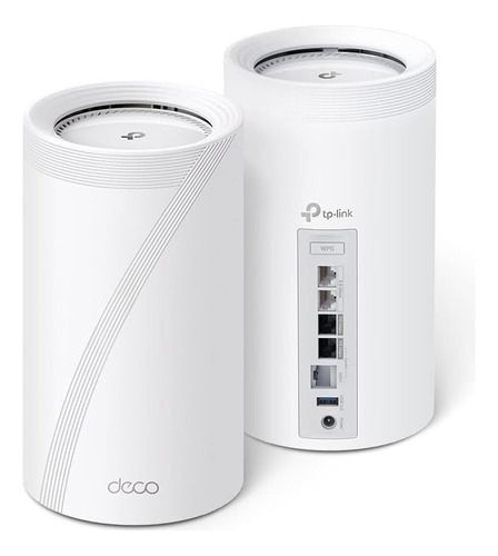 Sistema Mesh Tp-link Deco Be95 Cuatri Banda Wifi 7 Pack 2