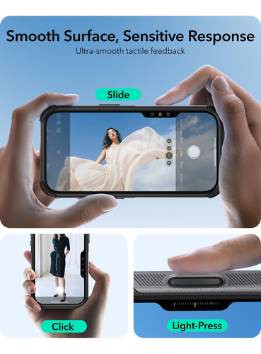 Funda De Teléfono Esr Para iPhone 16 Pro Con Soporte De 7 M Drop Protect Gr