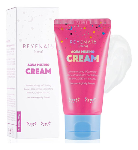 Reyena16 Aqua Melting Cream - Crema Facial En Gel Hidratante