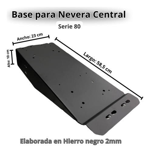 Base Para Nevera Central Para Serie 80 Dr-ac0230